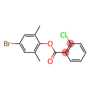 4-bromo-2,6-dimethylphenyl 2-chlorobenzoate