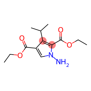 diethyl 1-aMino-3-isopropyl-1H-pyrrole-2,4-dicarboxylate