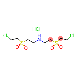 Bis[2-(2-chloroethyl)sulfonethyl]amine hydrochloride
