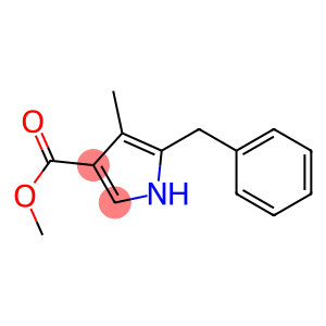 1H-Pyrrole-3-carboxylicacid,4-methyl-5-(phenylmethyl)-,methylester(9CI)