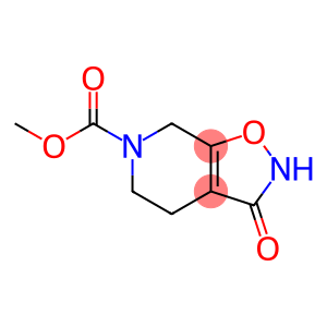 Isoxazolo[5,4-c]pyridine-6(2H)-carboxylic acid, 3,4,5,7-tetrahydro-3-oxo-, methyl ester