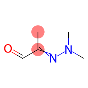 Propanal, 2-oxo-, 1-(dimethylhydrazone) (9CI)