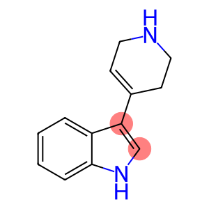 3-(1,2,3,6-Tetrahydro-4-pyridyl)indole