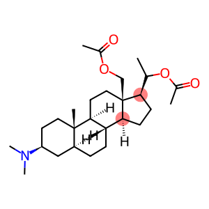 Pregnane-18,20-diol, 3-(dimethylamino)-, 18,20-diacetate, (3β,5α,20S)-
