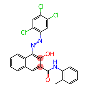 (4E)-N-(2-methylphenyl)-3-oxo-4-[(2,4,5-trichlorophenyl)hydrazono]-3,4-dihydronaphthalene-2-carboxamide