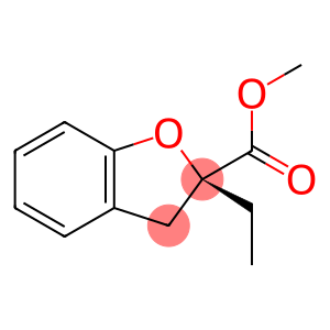 2-Benzofurancarboxylicacid,2-ethyl-2,3-dihydro-,methylester,(2S)-(9CI)