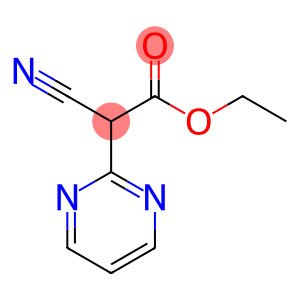 2-PyriMidineacetic acid, a-cyano-, ethyl ester