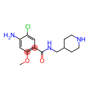 4-氨基-5-氯-2-甲氧基-N-(4-甲基哌啶)苯甲酰胺盐酸盐