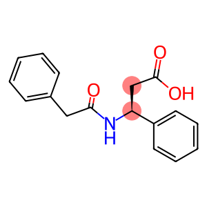 Benzenepropanoic acid, β-[(2-phenylacetyl)amino]-, (βS)-