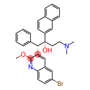 (1R,2S)-1-(6-bromo-2-methoxyquinolin-3-yl)-4-(dimethylamino)-2-(naphthalen-2-yl)-1-phenylbutan-2-ol