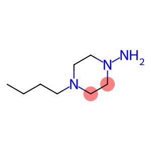 1-Piperazinamine,4-butyl-(9CI)