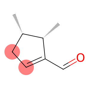 1-Cyclopentene-1-carboxaldehyde, 4,5-dimethyl-, cis- (8CI)