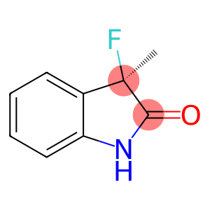 2H-Indol-2-one,3-fluoro-1,3-dihydro-3-methyl-,(3R)-(9CI)