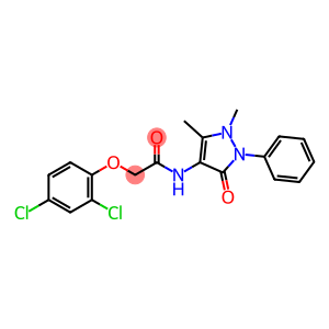 Acetamide, 2-(2,4-dichlorophenoxy)-N-(2,3-dihydro-1,5-dimethyl-3-oxo-2-phenyl-1H-pyrazol-4-yl)-