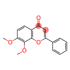 4H-1-Benzopyran-4-one, 7,8-dimethoxy-2-phenyl-