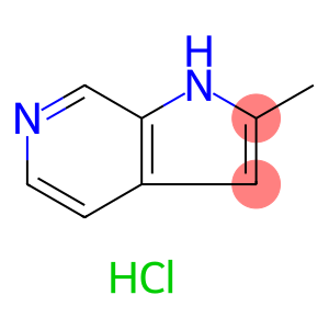 1H-Pyrrolo[2,3-c]pyridine, 2-Methyl-, Monohydrochloride