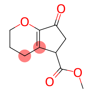 Cyclopenta[b]pyran-5-carboxylic acid, 2,3,4,5,6,7-hexahydro-7-oxo-, methyl ester (9CI)