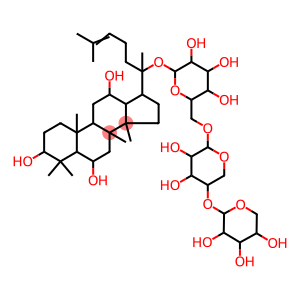 3β,6β,12β-Trihydroxy-5α-dammar-24-en-20-yl 6-O-(4-O-β-D-xylopyranosyl-α-D-arabinopyranosyl)-β-D-glucopyranoside