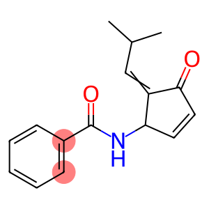 Benzamide, N-[5-(2-methylpropylidene)-4-oxo-2-cyclopenten-1-yl]- (9CI)