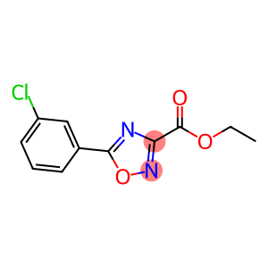 5-(3-Chlorophenyl)-1,2,4-oxadiazole-3-carboxylic acid ethyl ester