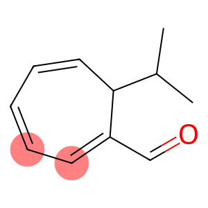 1,3,5-Cycloheptatriene-1-carboxaldehyde, 7-(1-methylethyl)-