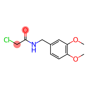 2-Chloro-N-((3,4-dimethoxyphenyl)methyl)acetamide