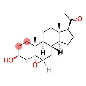 5,6β-Epoxy-3β-hydroxy-5β-pregnan-20-one