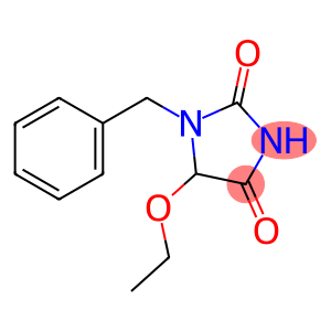 1-BENZYL-5-ETHOXY-2,4-IMIDAZOLIDINE DIONE