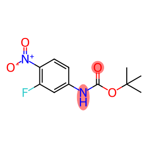 Carbamic acid, N-(3-fluoro-4-nitrophenyl)-, 1,1-dimethylethyl ester