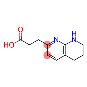 1,8-Naphthyridine-2-propanoic acid, 5,6,7,8-tetrahydro-
