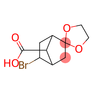 EXO-2-BROMO-5,5-ETHYLENEDIOXYBICYCLO[2.2.1]HEPTANE-SYN-7-CARBOXYLIC ACID