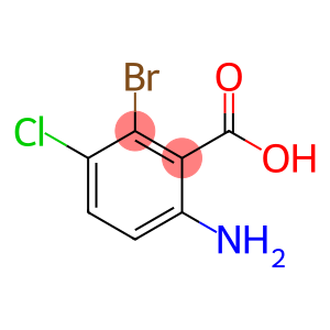 2-BROMO-3-CHLORO-6-AMINO BENZOIC ACID