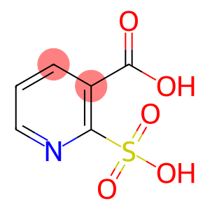 3-Pyridinecarboxylic acid, 2-sulfo-