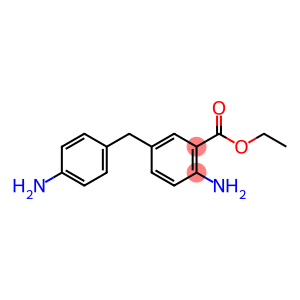 2-Amino-5-[(4-aminophenyl)methyl]benzoic acid ethyl ester