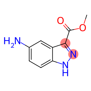 1H-indazole-3-carboxylic acid, 5-amino-, methyl ester