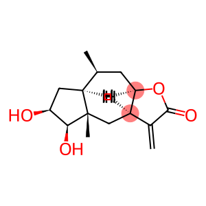 (3aR,7aα,9aα)-Dodecahydro-5β,6β-dihydroxy-4aβ,8β-dimethyl-3-methyleneazuleno[6,5-b]furan-2-one