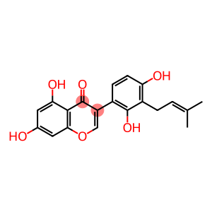 4H-1-Benzopyran-4-one, 3-[2,4-dihydroxy-3-(3-methyl-2-buten-1-yl)phenyl]-5,7-dihydroxy-