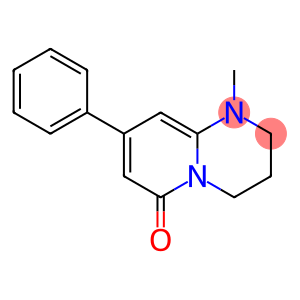 6H-Pyrido(1,2-a)pyrimidin-6-one, 1,2,3,4-tetrahydro-1-methyl-8-phenyl-