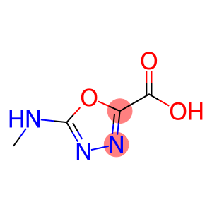 1,3,4-Oxadiazole-2-carboxylicacid,5-(methylamino)-(9CI)