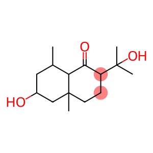 1(2H)-Naphthalenone,  octahydro-6-hydroxy-2-(1-hydroxy-1-methylethyl)-4a,8-dimethyl-