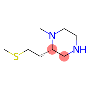 Piperazine, 1-methyl-2-[2-(methylthio)ethyl]-, (2S)- (9CI)
