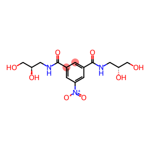 1,3-Benzenedicarboxamide, N1,N3-bis[(2R)-2,3-dihydroxypropyl]-5-nitro-, rel-