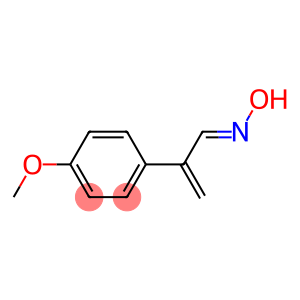 Benzeneacetaldehyde, 4-methoxy-α-methylene-, oxime