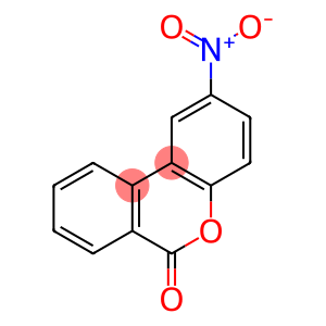 d)pyran-6-one,2-nitro-6h-dibenzo(