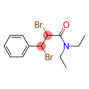 2,3-二溴-N,N-二乙基-3-苯丙酰胺