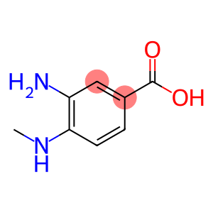 3-氨基-4-(甲氨基)苯甲酸