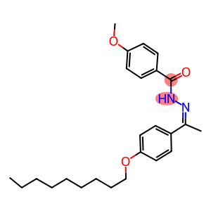 4-methoxy-N'-{1-[4-(nonyloxy)phenyl]ethylidene}benzohydrazide