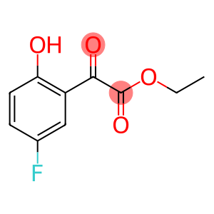 Benzeneacetic acid, 5-fluoro-2-hydroxy-α-oxo-, ethyl ester