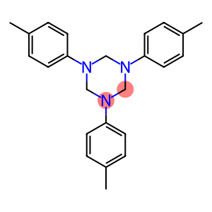 1,3,5-Triazine, hexahydro-1,3, 5-tris (4-methylphenyl)-