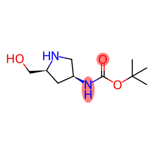Carbamic acid, [(3S,5S)-5-(hydroxymethyl)-3-pyrrolidinyl]-, 1,1-dimethylethyl [(3S,5S)-5-(Hydroxymethyl)-3-pyrrolidinyl]carbamic acid tert-butyl ester